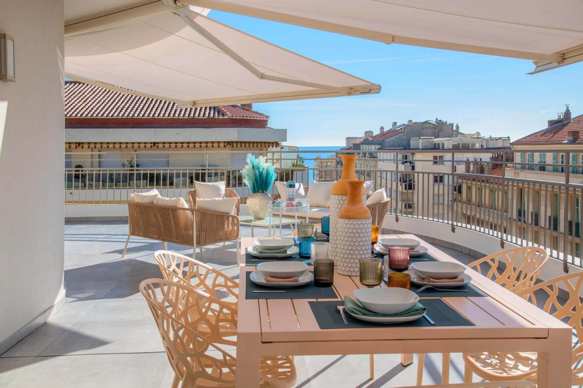 Residence Hoteliere Chambord Au Coeur De Menton - Entierement Renovee Exteriér fotografie